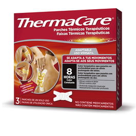 Thermacare Patchs Thermiques Adaptables 3 Unités - Soulagement Douleurs Musculaires et Articulaires