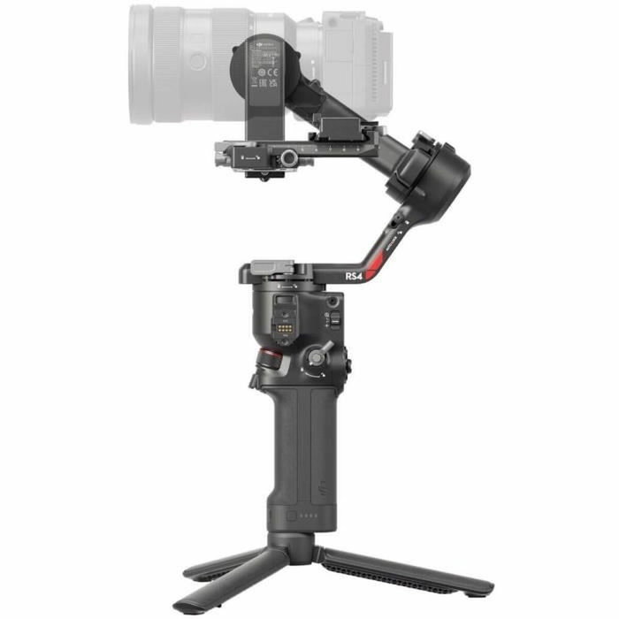DJI RS 4 Stabilisateur pour Appareil Photo sans Miroir et Objectifs Gris