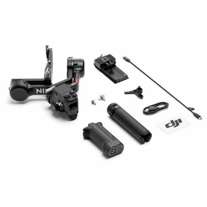 DJI RS 4 Stabilisateur pour Appareil Photo sans Miroir et Objectifs Gris