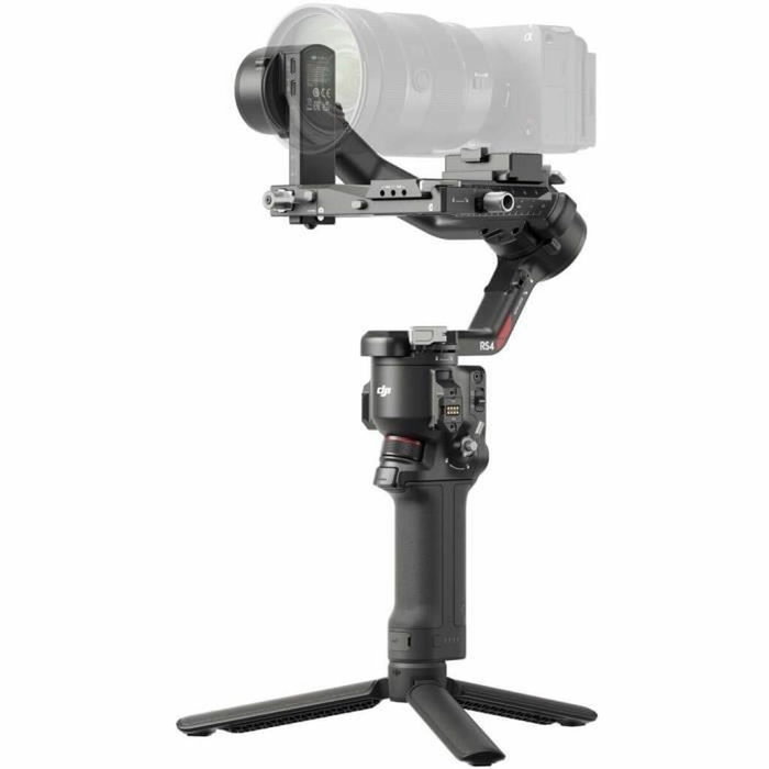 DJI RS 4 Stabilisateur pour Appareil Photo sans Miroir et Objectifs Gris