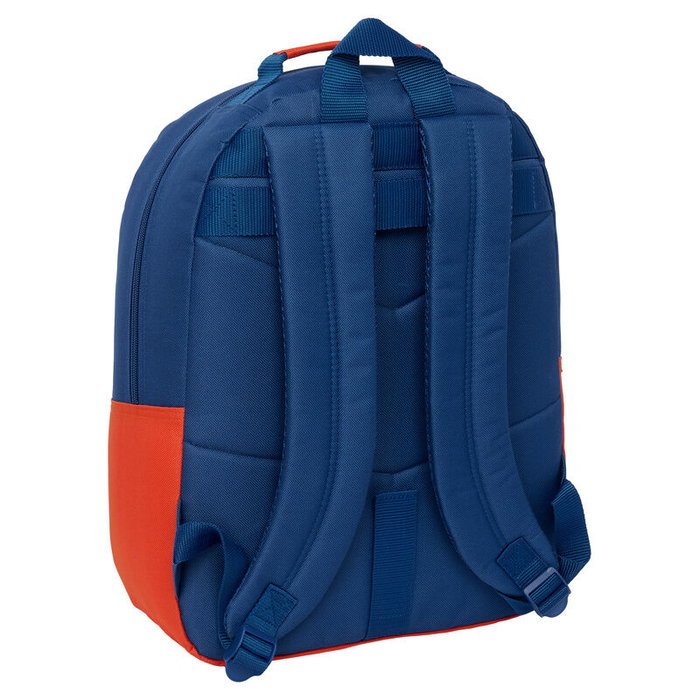 SAFTA Mochila Super Mario Bros de 42 cm adaptable à chariot, sac à dos ergonomique avec bretelles rembourrées et poche frontale SAFTA Mochila Super Mario Bros de 42 cm adaptable à chariot, sac à dos ergonomique avec bretelles rembourrées et poche frontale