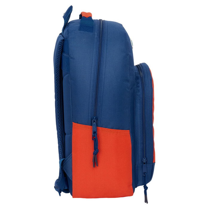 SAFTA Mochila Super Mario Bros de 42 cm adaptable à chariot, sac à dos ergonomique avec bretelles rembourrées et poche frontale SAFTA Mochila Super Mario Bros de 42 cm adaptable à chariot, sac à dos ergonomique avec bretelles rembourrées et poche frontale