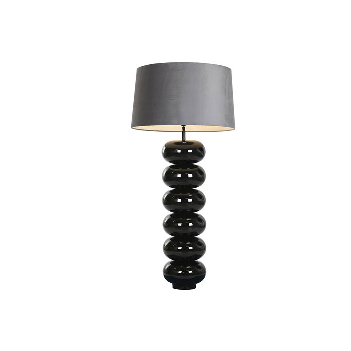 Lampe de bureau Home ESPRIT Noir Gris 50 W 220 V Lampe de bureau Home ESPRIT Noir Gris 50 W 220 V