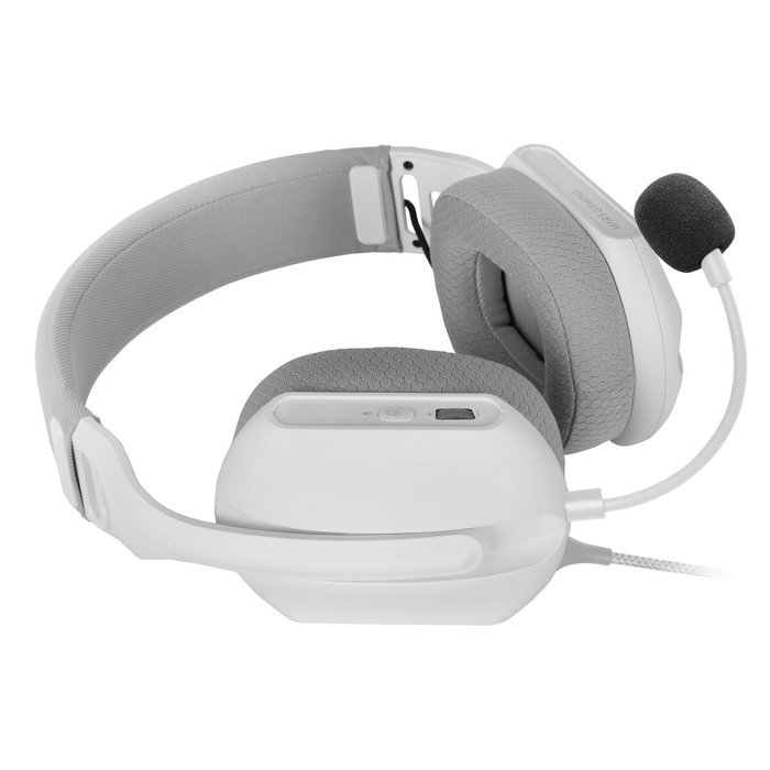 Casques avec Microphone Mars Gaming MHPROW Blanc