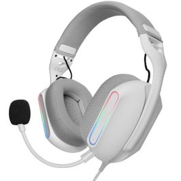 Casques avec Microphone Mars Gaming MHPROW Blanc