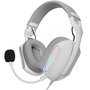 Casques avec Microphone Mars Gaming MHPROW Blanc