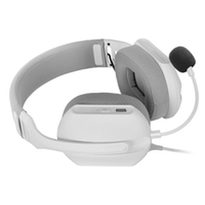 Casques avec Microphone Mars Gaming MHPROW Blanc