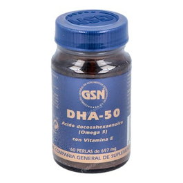 GSN DHA 50 - 60 perlas