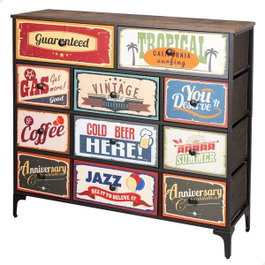 Max Home Commode Max Home Vintage Marron