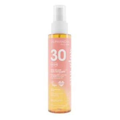 ALPHANOVA Huile Solaire SPF 30 125 ml - Haute Protection, Résistante à l'Eau, Formule Bio avec Huile de Coco, Jojoba et Framboise, Parfum Monoï ALPHANOVA Huile Solaire SPF 30 125 ml - Haute Protection, Résistante à l'Eau, Formule Bio avec Huile de Coco, Jojoba et Framboise, Parfum Monoï