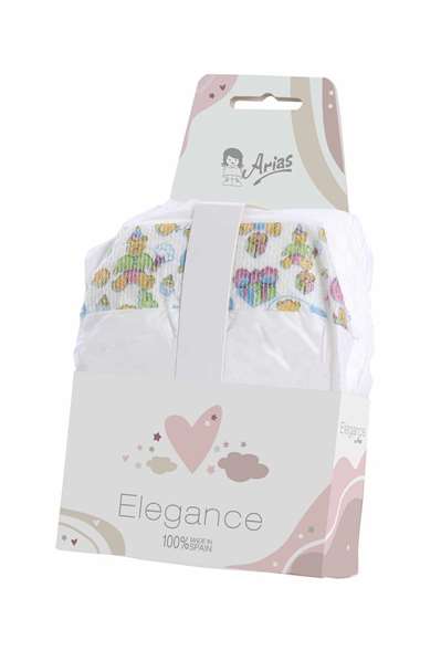 Muñecas Arias Pañales pour poupée Elegance - Pack de 3 unités - Pour enfants à partir de 3 ans - Version en espagnol Muñecas Arias Pañales pour poupée Elegance - Pack de 3 unités - Pour enfants à partir de 3 ans - Version en espagnol