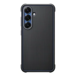 Samsung Coque Rugged Gadget pour Galaxy S25 - Protection Renforcée Anti-Chocs avec Porte-Cartes Intégré et Support Vidéo - Noir
