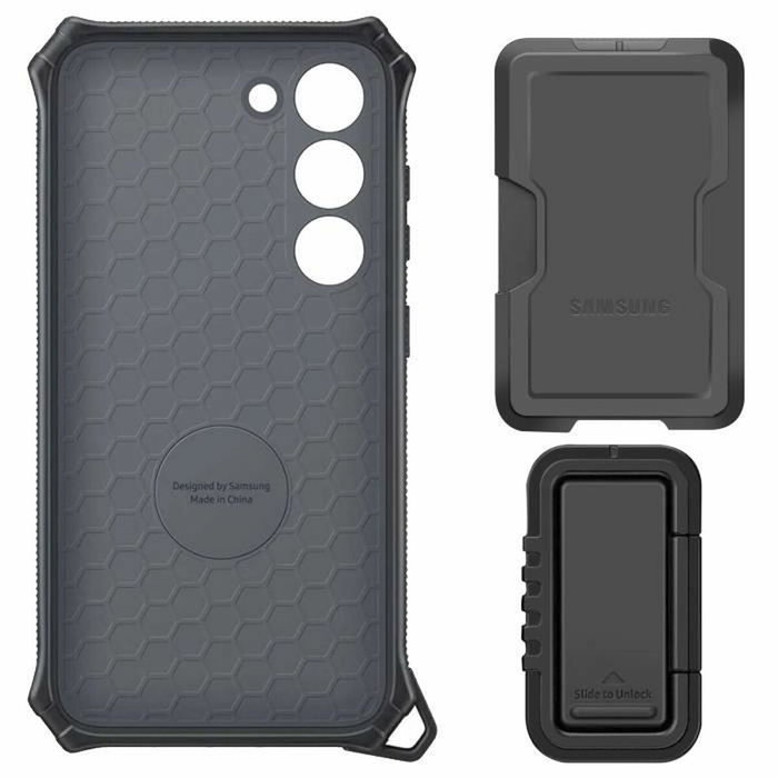 Samsung Coque Rugged Gadget pour Galaxy S25 - Noir Samsung Coque Rugged Gadget pour Galaxy S25 - Noir