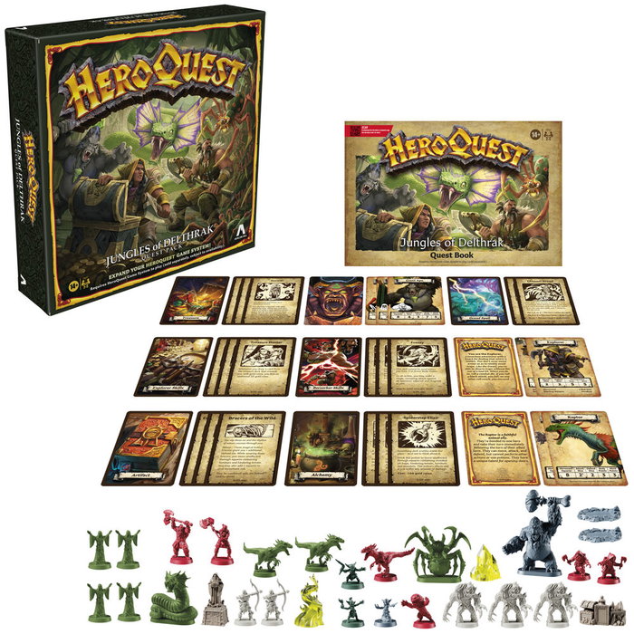 Hasbro HeroQuest Extension Jungles of Delthrak Pack de Quête - Anglais Hasbro HeroQuest Extension Jungles of Delthrak Pack de Quête - Anglais