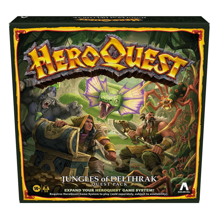 HeroQuest extension jeu de plateau Jungles of Delthrak Pack de Quête *ANGLAIS* HeroQuest extension jeu de plateau Jungles of Delthrak Pack de Quête *ANGLAIS*