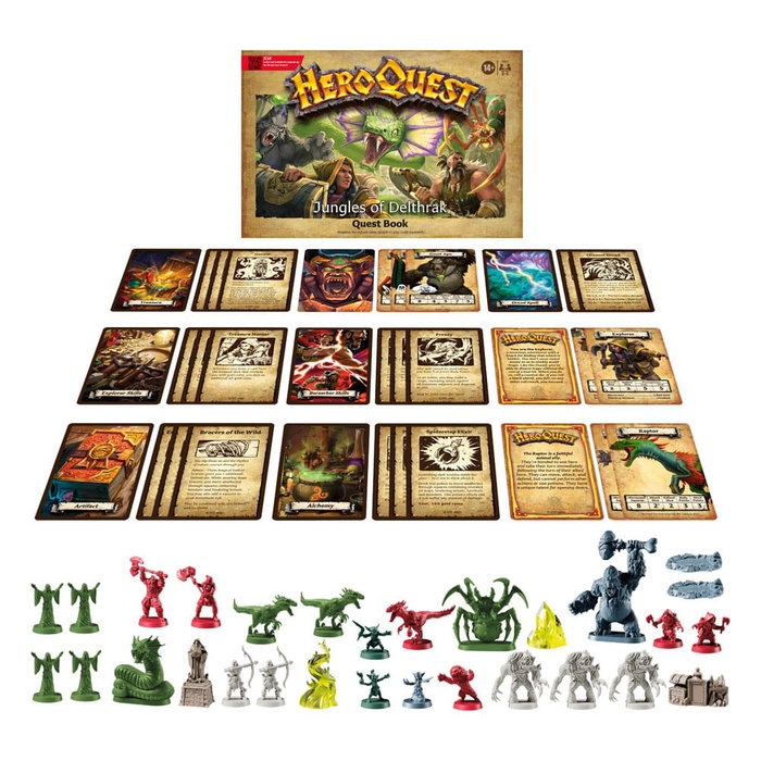 HeroQuest extension jeu de plateau Jungles of Delthrak Pack de Quête *ANGLAIS* HeroQuest extension jeu de plateau Jungles of Delthrak Pack de Quête *ANGLAIS*