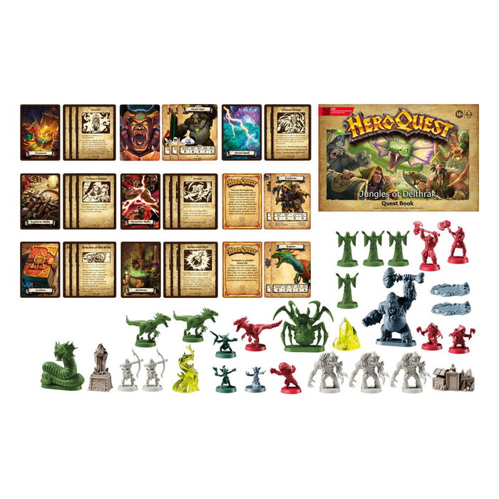 HeroQuest extension jeu de plateau Jungles of Delthrak Pack de Quête *ANGLAIS* HeroQuest extension jeu de plateau Jungles of Delthrak Pack de Quête *ANGLAIS*