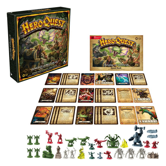 HeroQuest extension jeu de plateau Jungles of Delthrak Pack de Quête *ANGLAIS* HeroQuest extension jeu de plateau Jungles of Delthrak Pack de Quête *ANGLAIS*