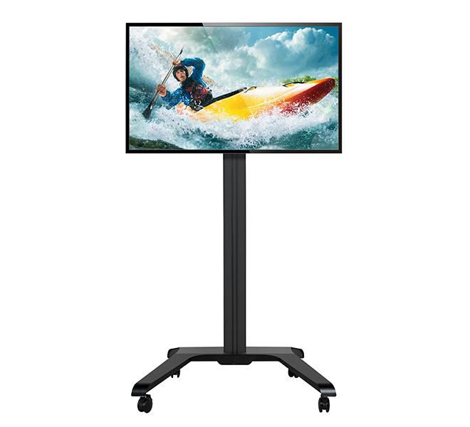 B-Tech BT8562 Chariot mobile pour écran plat VESA 600 x 400 - Colonne 1,7 m