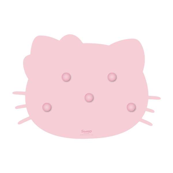 Cerdá Gamelle pour chien en silicone motif Hello Kitty 18.5 x 12.7 x 2.0 cm rose