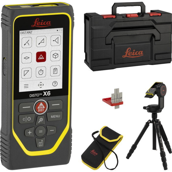 Leica DISTO X6 P2P Package Laser Distance Measurer Leica DISTO X6 P2P Package Laser Distance Measurer