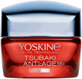 Yoskine Tsubaki 55+ Crème Anti-Âge Jour & Nuit 50 ml