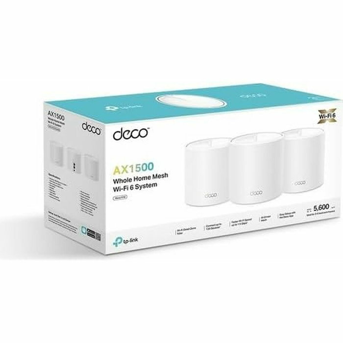 TP-Link Deco X10 AX1500 Pack de 3 unités - Blanc