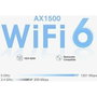 TP-Link Deco X10 AX1500 Pack de 3 unités - Blanc