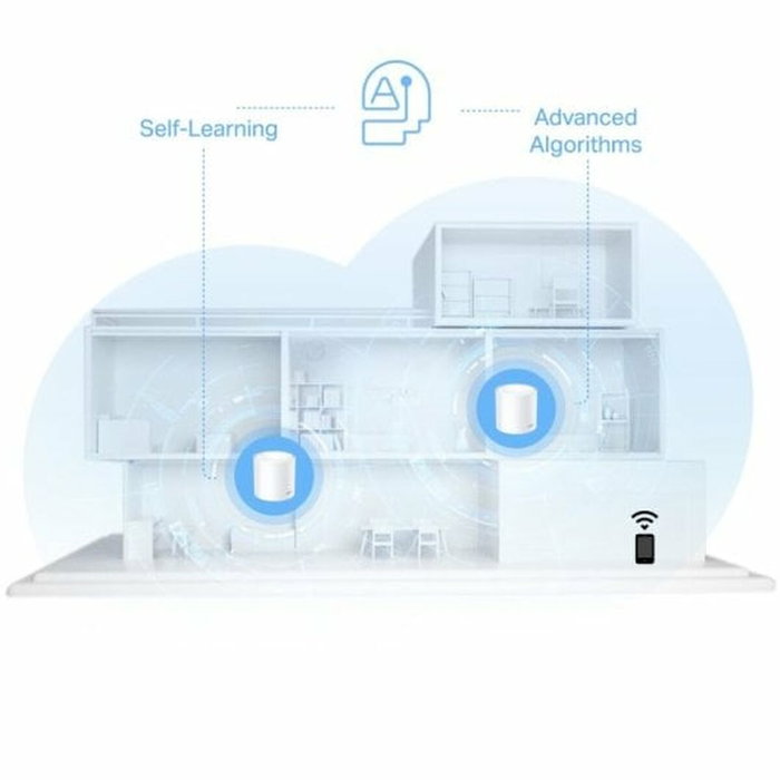 TP-Link Deco X10 AX1500 Pack de 3 unités - Blanc