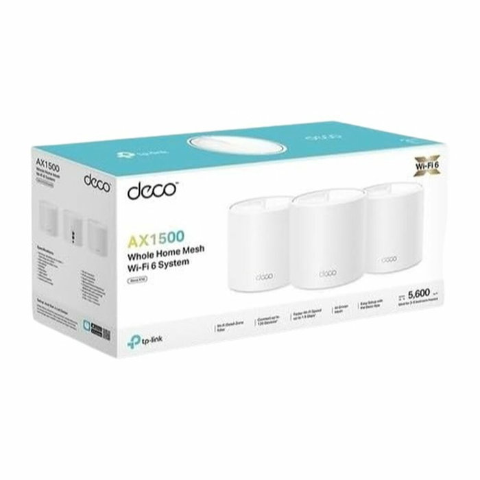 TP-Link Deco X10 AX1500 Pack de 3 unités - Blanc