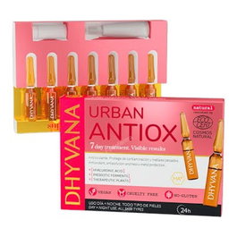 Dhyvana Urban Antiox Protect Serum 7 Ampoules Sérum Visage Acide Hyaluronique Antioxydant