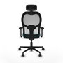 Piqueras y Crespo Chaise de Bureau Jorquera 3D036N2 Turquoise