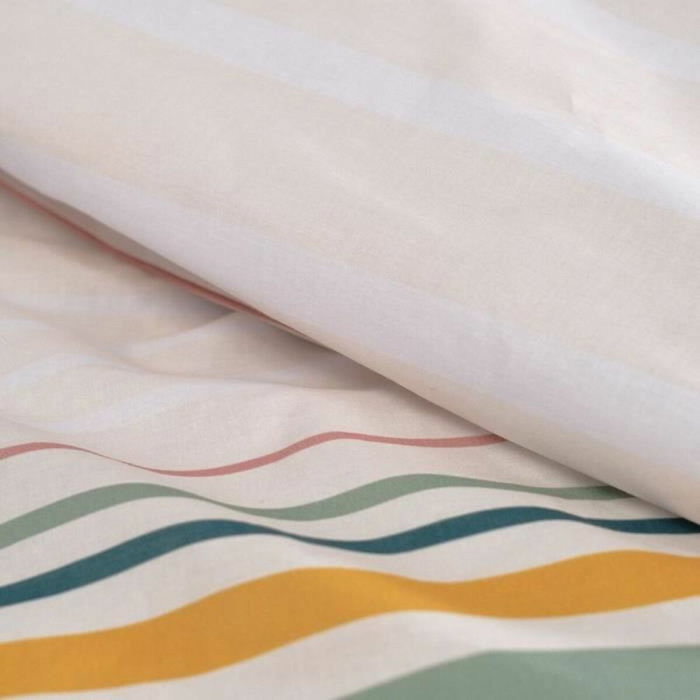 Today Parure de lit Sunshine Imprimé Rayé 2 personnes 220 x 240 cm Today Parure de lit Sunshine Imprimé Rayé 2 personnes 220 x 240 cm