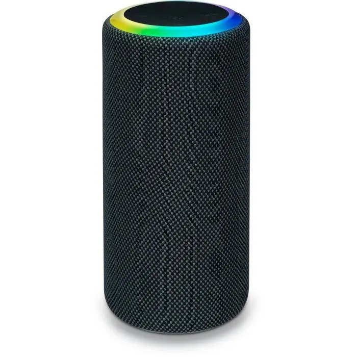 Bigben Interactive Party Mainstream 2 - Enceinte Bluetooth sans fil, 30W, son 360°, IPX6, effets lumineux, recharge USB-C, autonomie 8h
