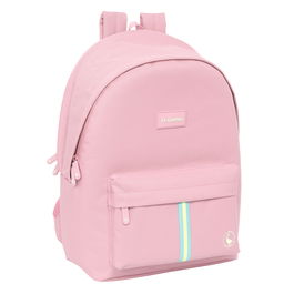 Sac à Dos pour Portable et Tablette avec Sortie USB El Ganso Basics Rose