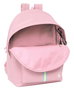 El Ganso Basics Sac à dos double pour ordinateur portable 15.6" avec port USB, rose, 31x44x18 cm