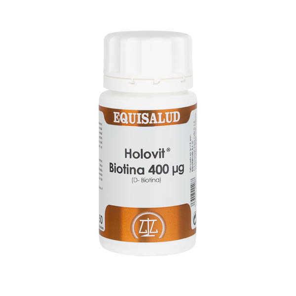 EQUISALUD HOLOVIT BIOTINA 50 capsules
