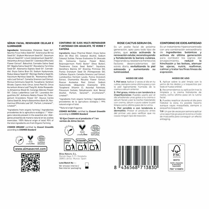 Ensemble de Beauté Alma Secret FACIAL ALMA SECRET 30 ml 2 Pièces