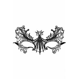 Bleu et Vert Flamboyant Maskarade Noir