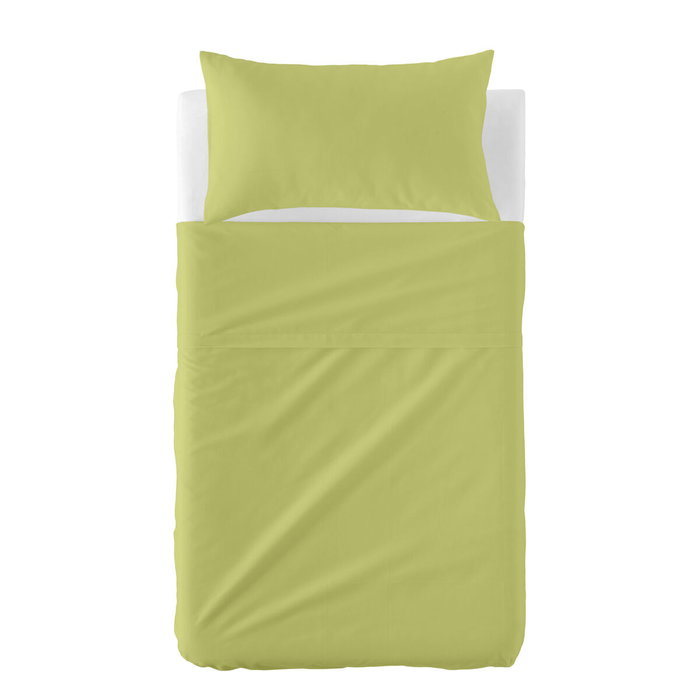 Jeu de draps pour berceau HappyFriday BASIC KIDS Vert Lit de bébé Jeu de draps pour berceau HappyFriday BASIC KIDS Vert Lit de bébé