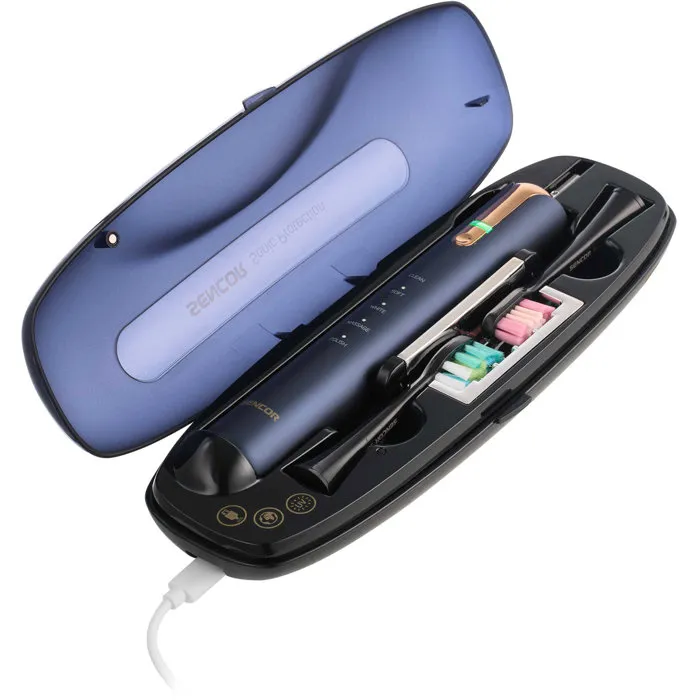 Sencor SOC 4110BL - Brosse à dents électrique sonique - Bleu Sencor SOC 4110BL - Brosse à dents électrique sonique - Bleu