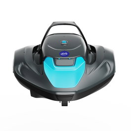 Gre Moovo 90 Robot nettoyeur de piscine sans fil, pour piscines jusqu'à 80 m², batterie lithium-ion, 90 min d'autonomie