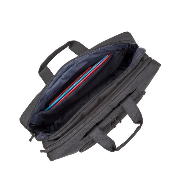 Rivacase 8455 Malette pour Ordinateur Portable 17.3 pouces Éco Polystère Noir Imperméable Rivacase 8455 Malette pour Ordinateur Portable 17.3 pouces Éco Polystère Noir Imperméable
