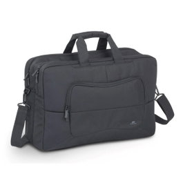 Rivacase 8455 Malette pour Ordinateur Portable 17.3 pouces Éco Polystère Noir Imperméable
