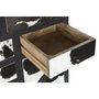 Home ESPRIT Caisson à Tiroirs Design Vache en Bois de Manguier