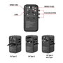 Verbatim Adaptateur de voyage universel GaN III 100W UTA-06 32121