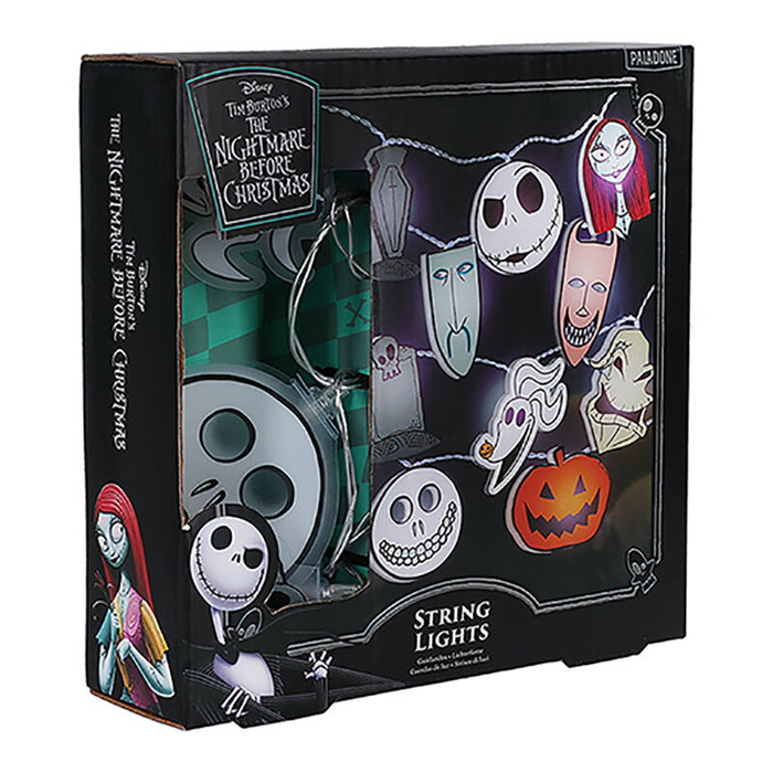 Paladone Luces Decorativas Con Stickers Guirlande Lumineuse Personnages L'Étrange Noël de Monsieur Jack
