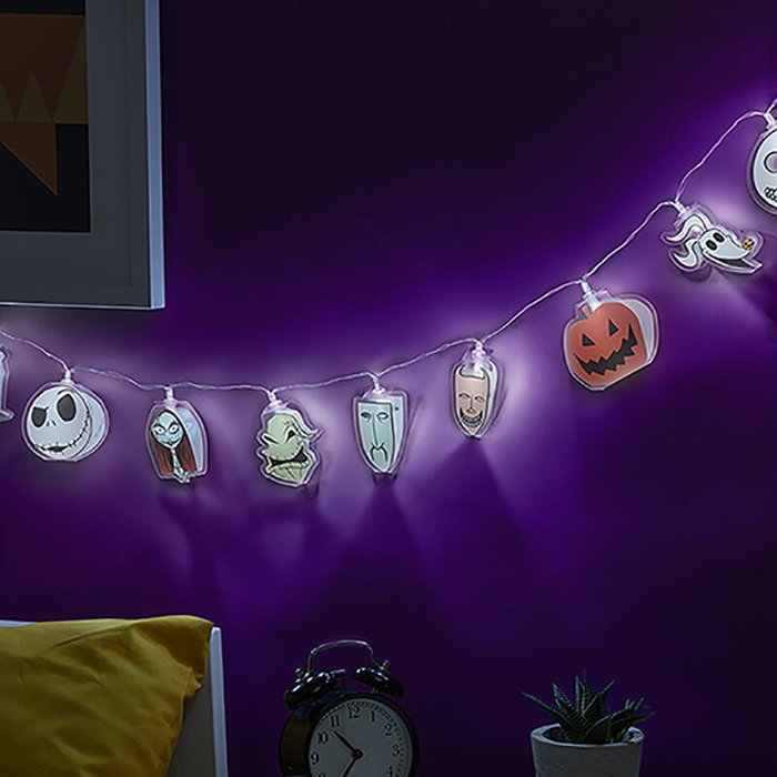 Paladone Luces Decorativas Con Stickers Guirlande Lumineuse Personnages L'Étrange Noël de Monsieur Jack