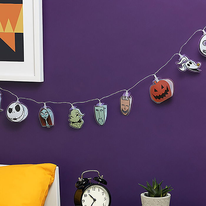 Paladone Luces Decorativas Con Stickers Guirlande Lumineuse Personnages L'Étrange Noël de Monsieur Jack
