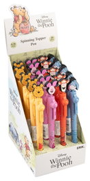 Winnie l'ourson 100e anniversaire stylos avec topper rotatif présentoir (20)